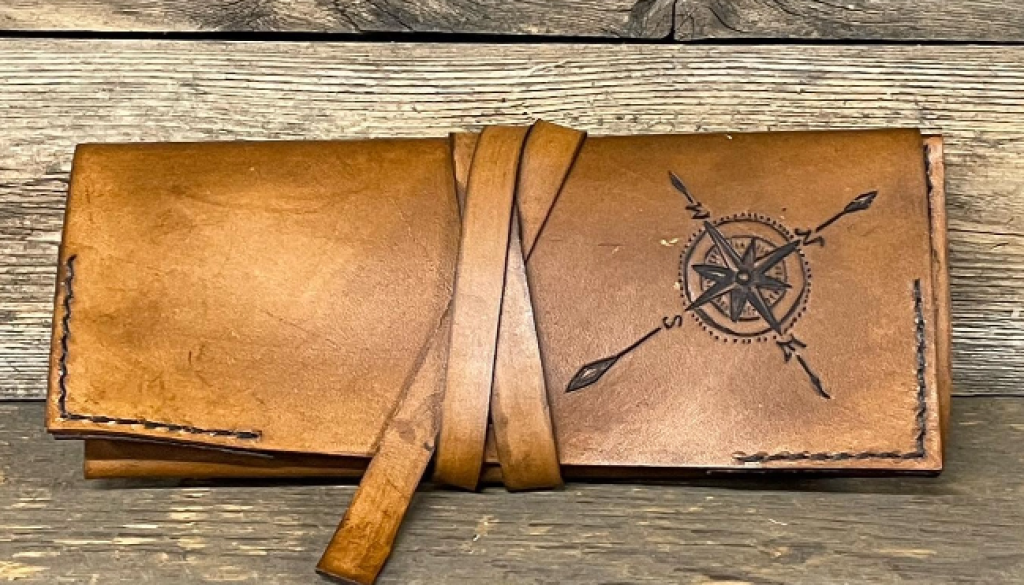 Custom Leather Letter Holder